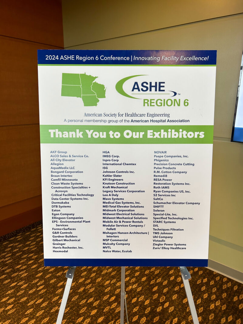 Kraft Mechanical at the 2024 ASHE Region 6 Annual Conference